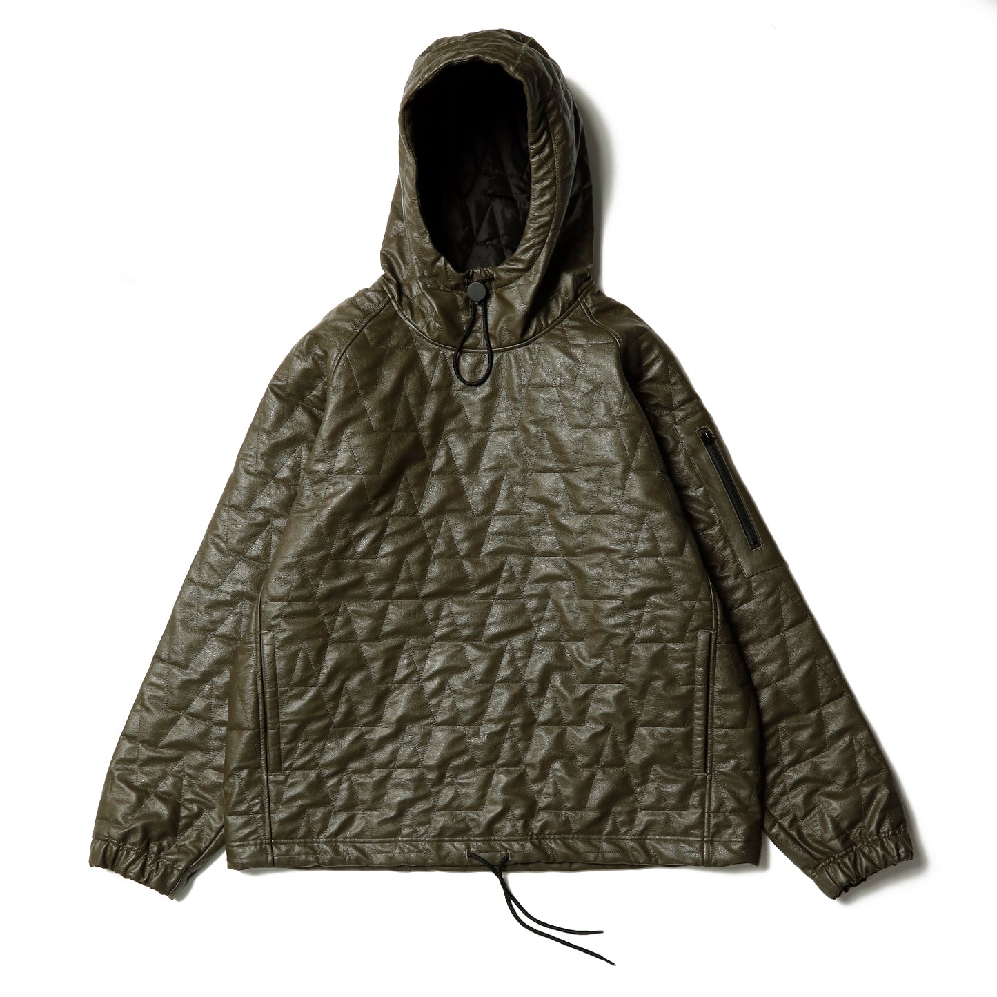 Quilting anorak jacket
