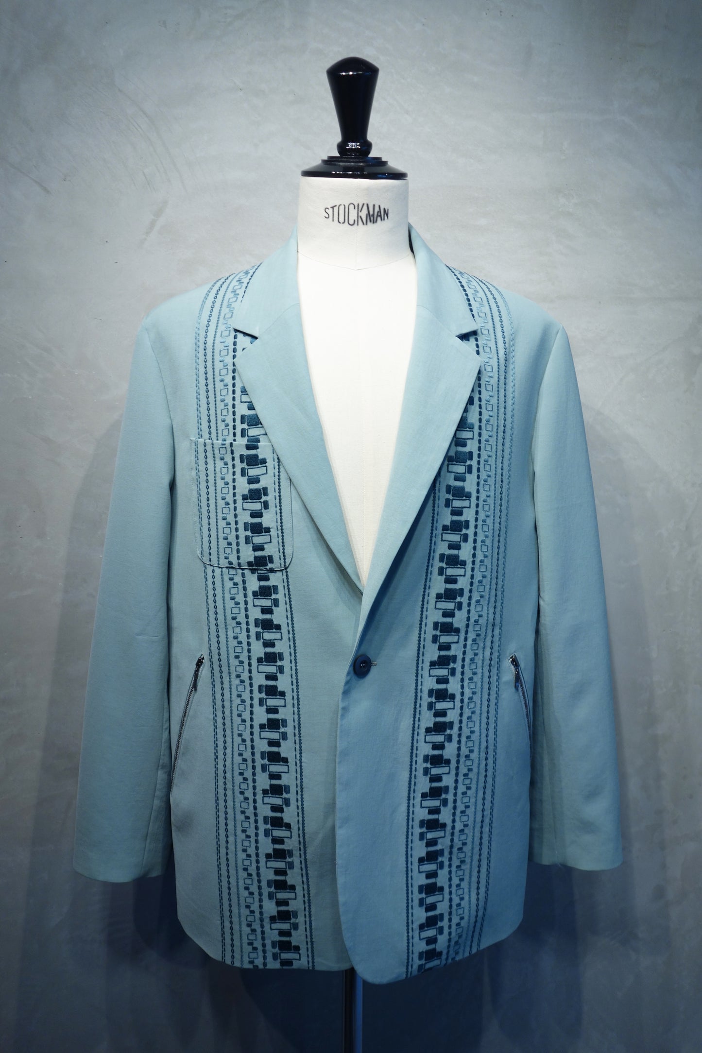 Window embroidery jacket