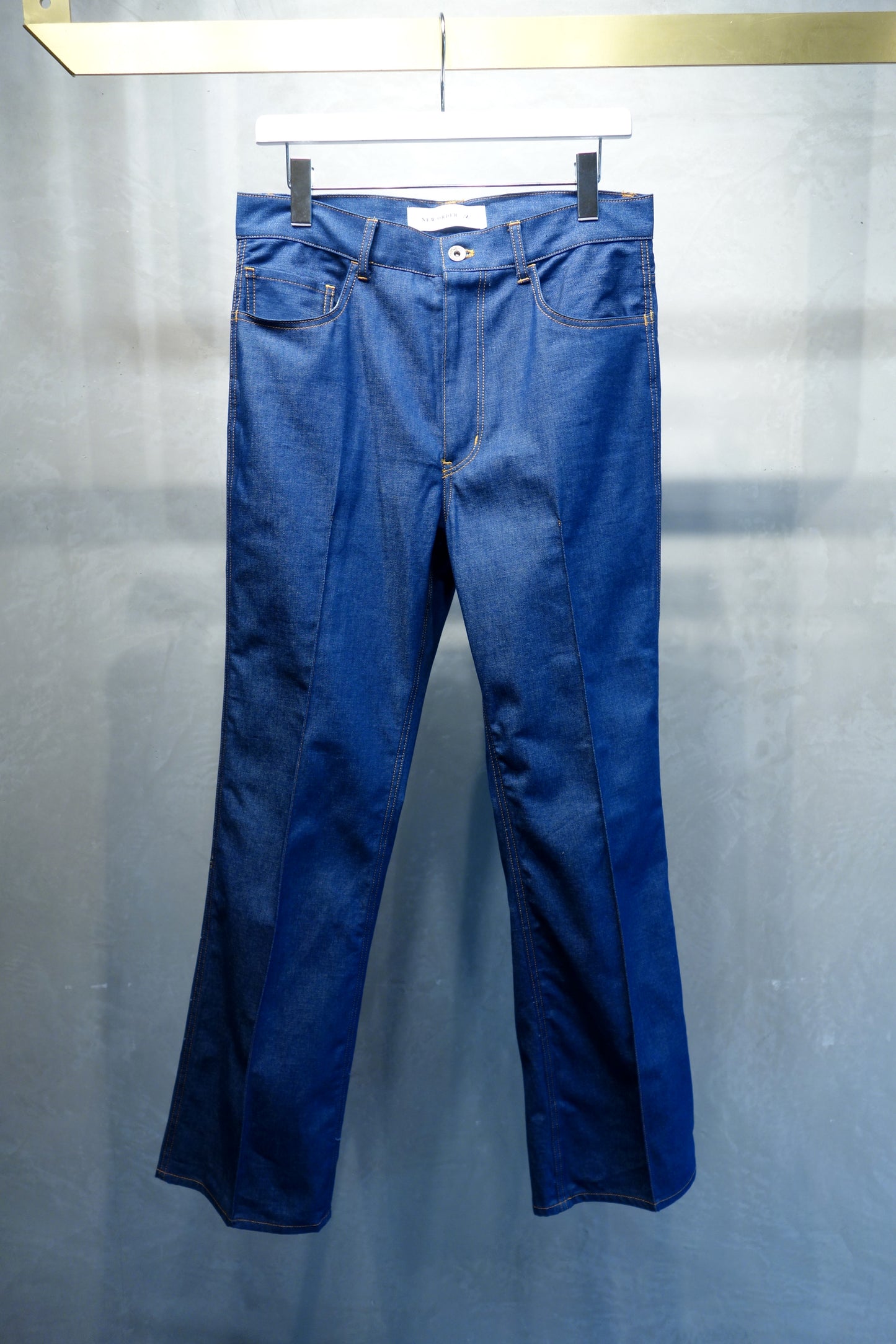 Flare denim pants