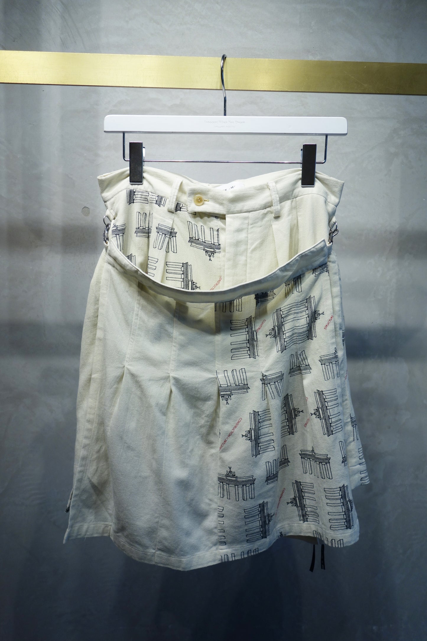 Brandenburg gate bontage shorts