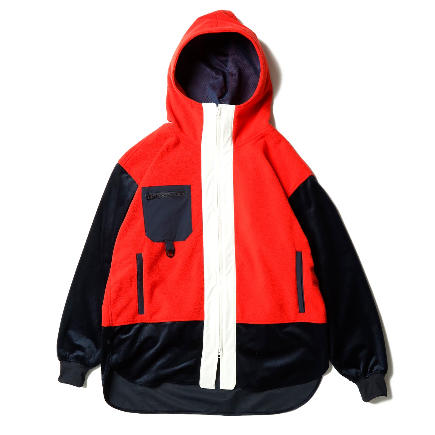 Fleece shirt jacket