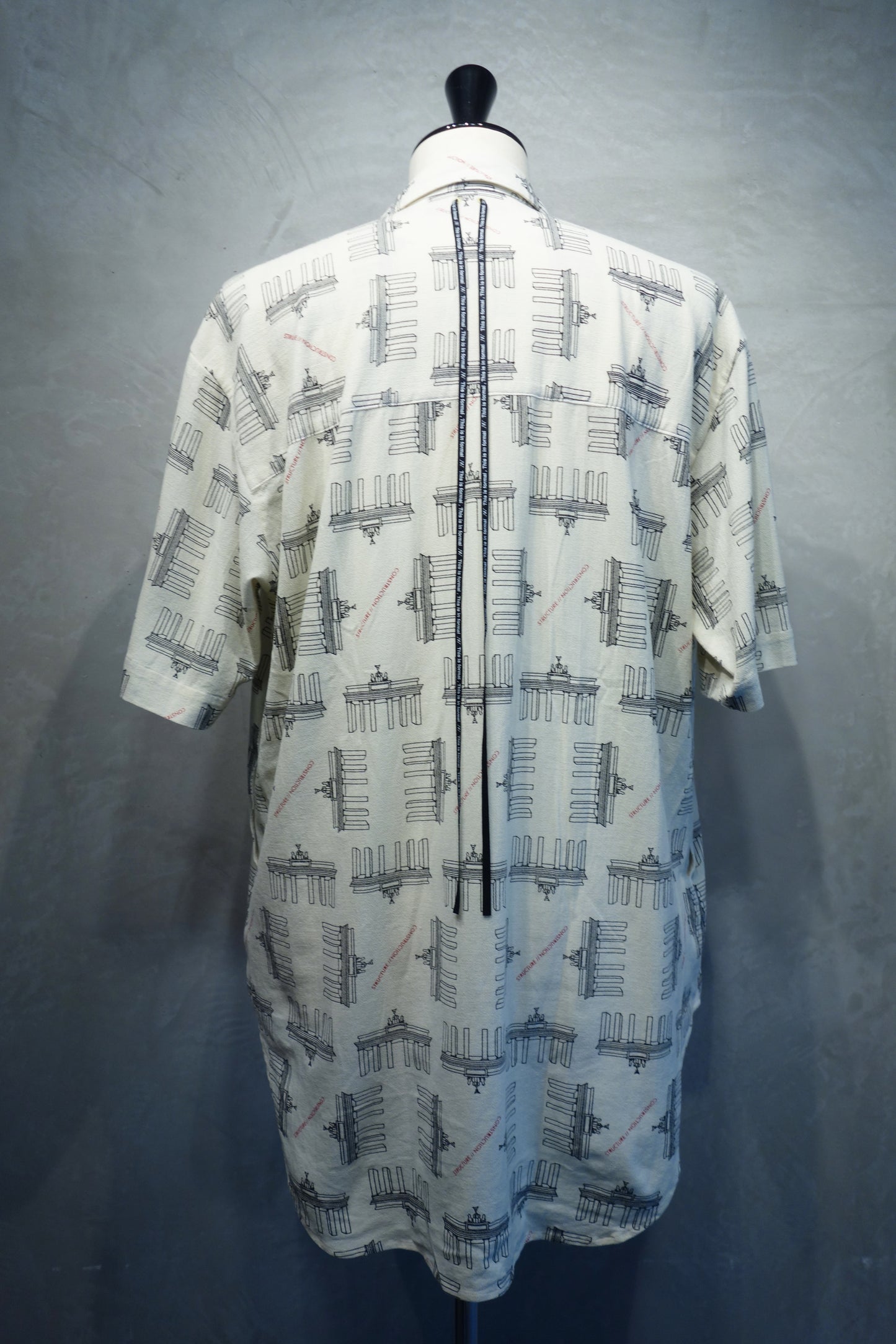 Brandenburg gate over shirt