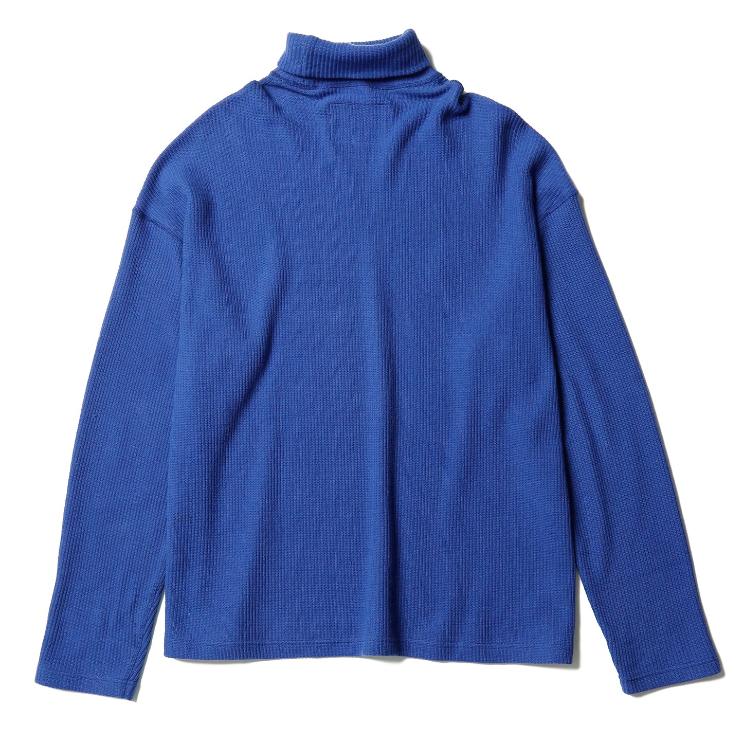 Ribknit turtleneck