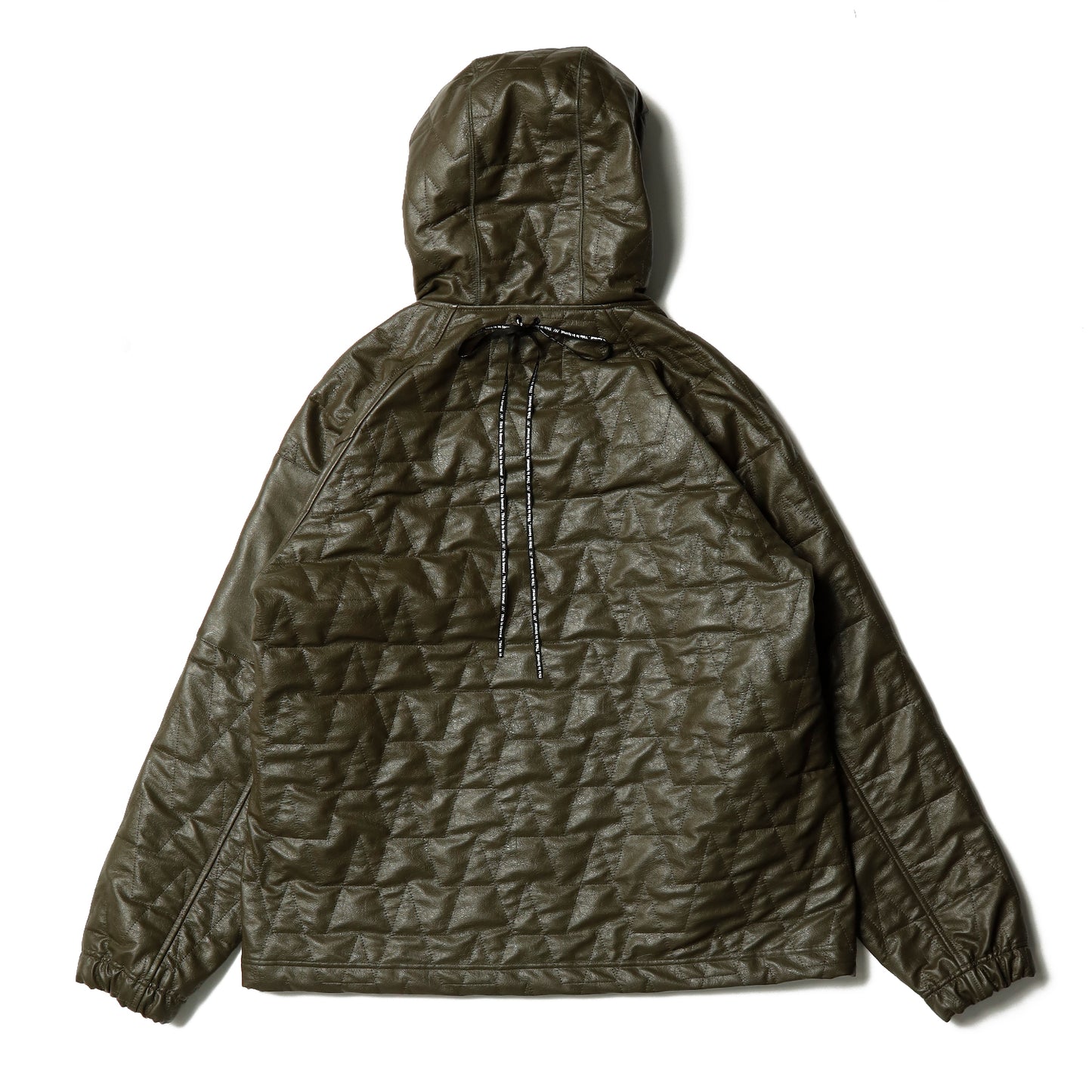 Quilting anorak jacket