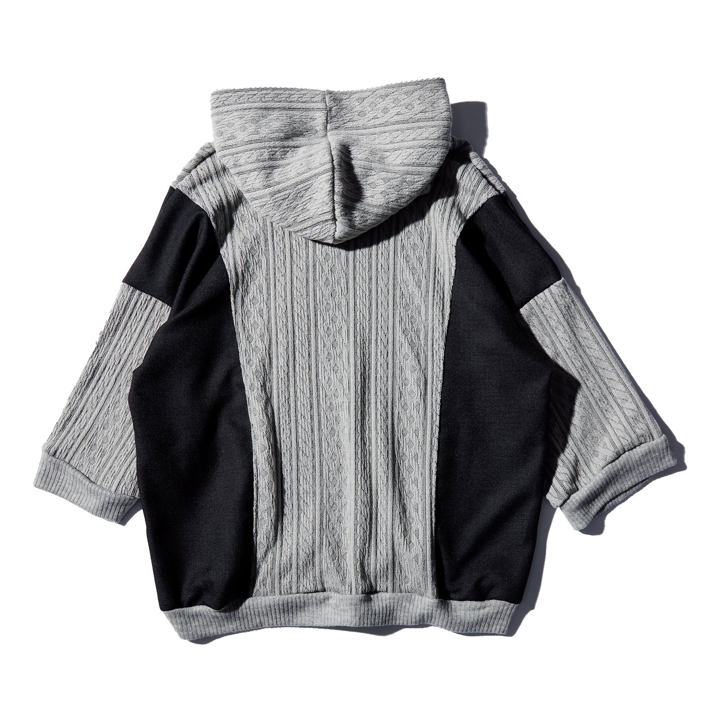Harf sleeves hoodie