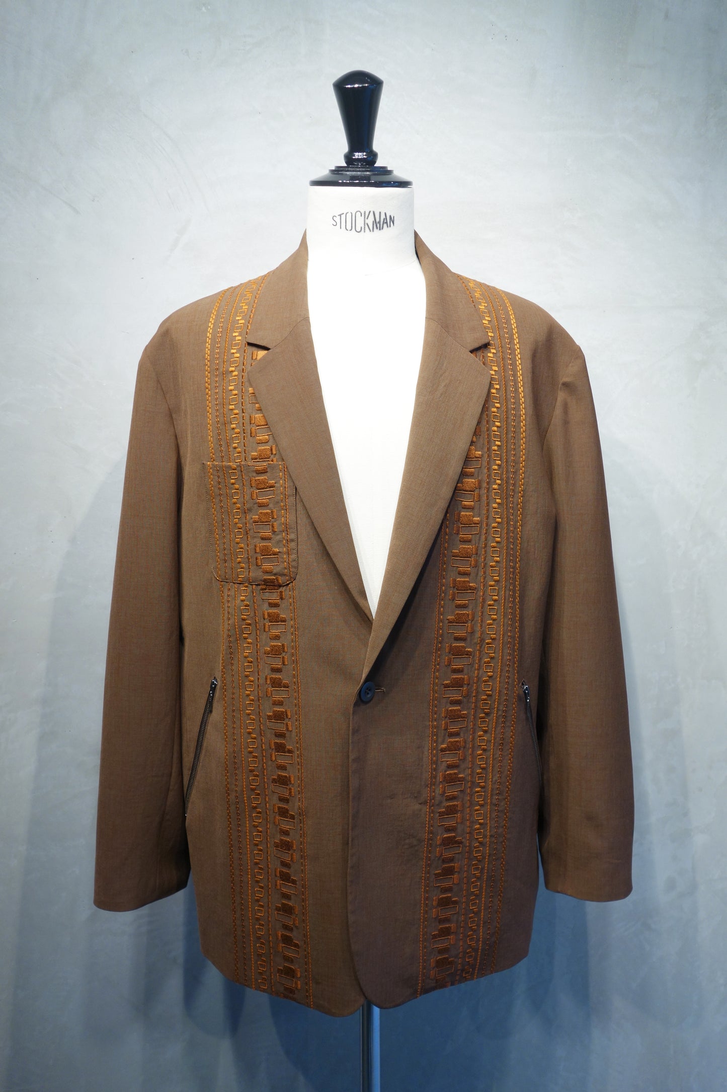 Window embroidery jacket