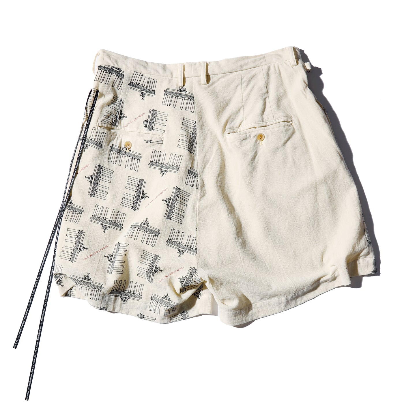 Brandenburg gate bontage shorts