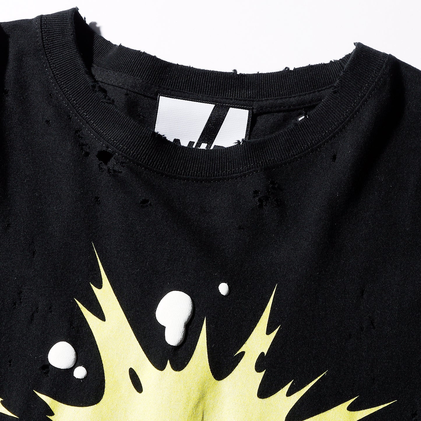 【予約商品】CRAZY DAMAGE LONG TEE (ダメージあり)