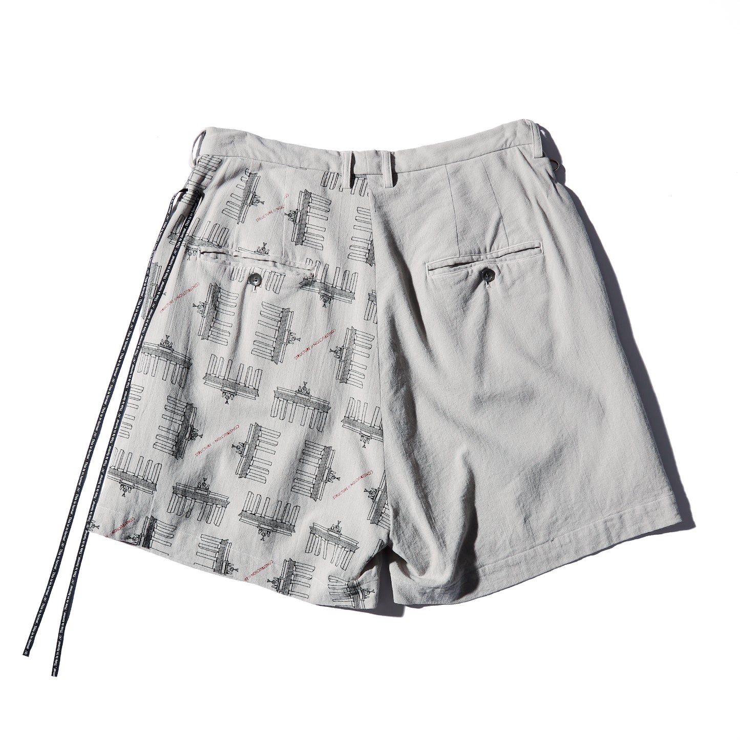 Brandenburg gate bontage shorts