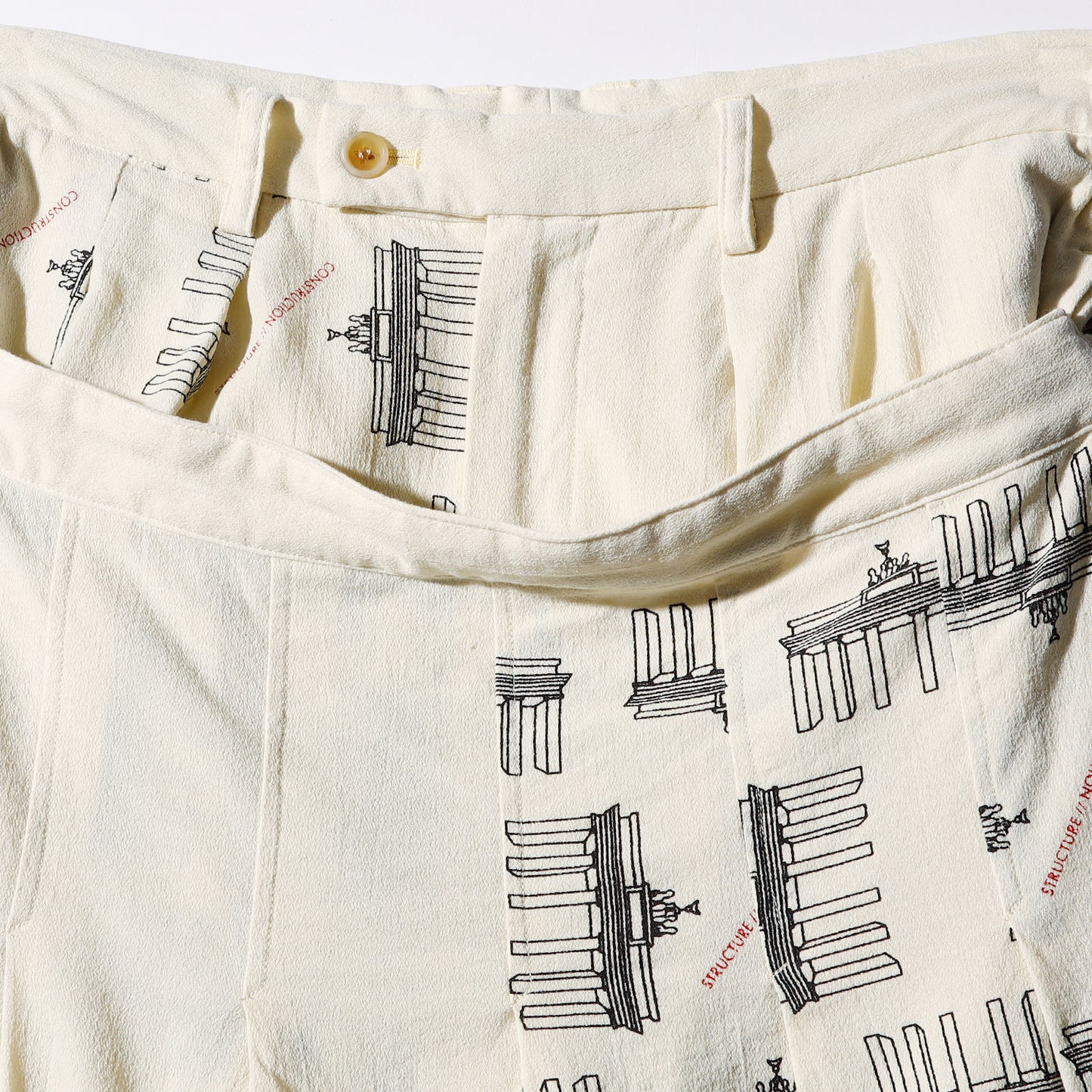 Brandenburg gate bontage shorts