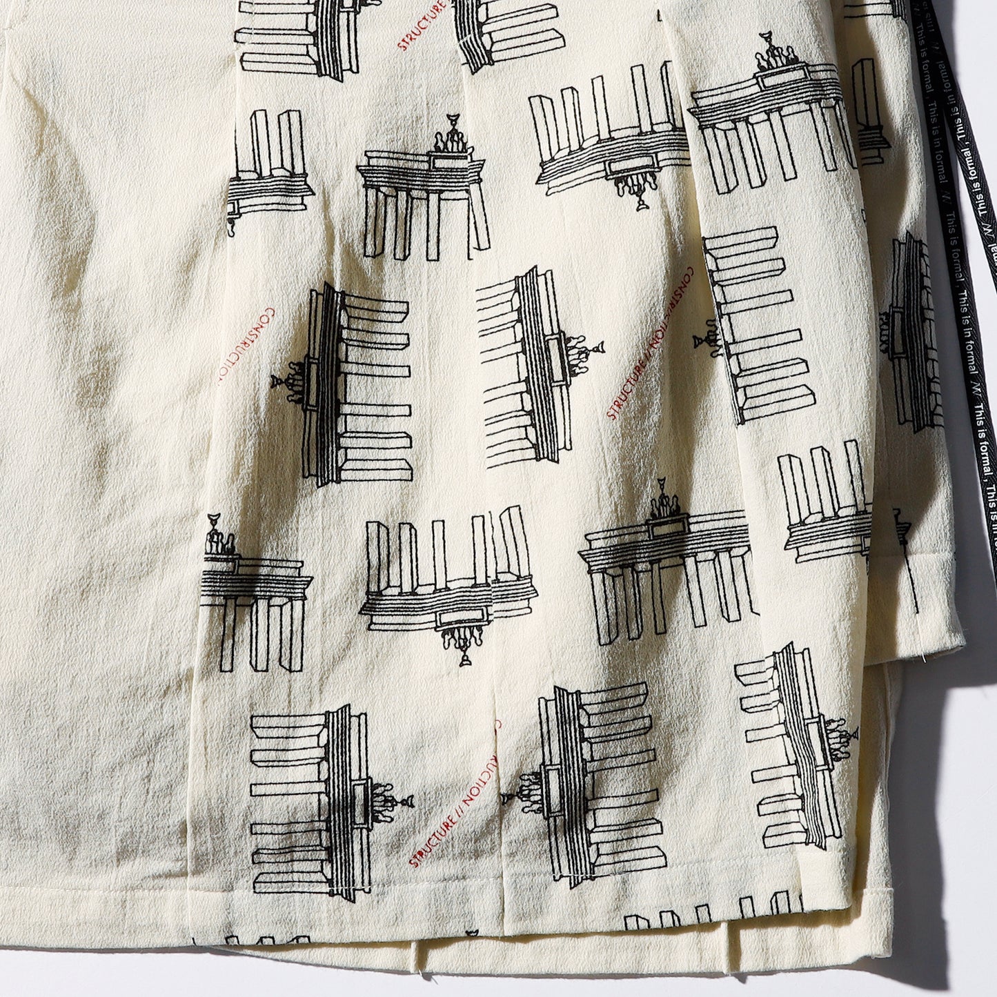Brandenburg gate bontage shorts