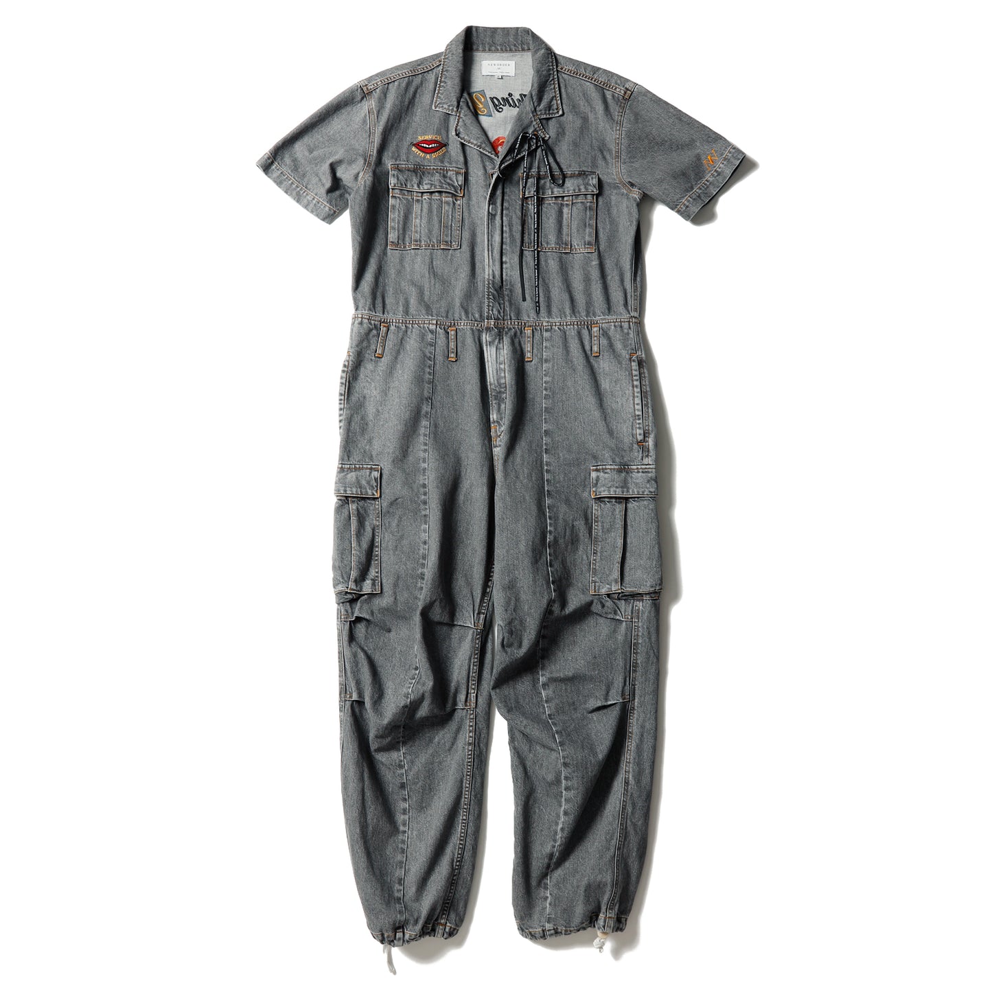 【予約商品】Bleach Denim Jump Suits