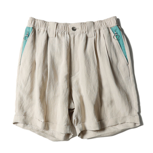 【予約商品】Wide Linen Shorts