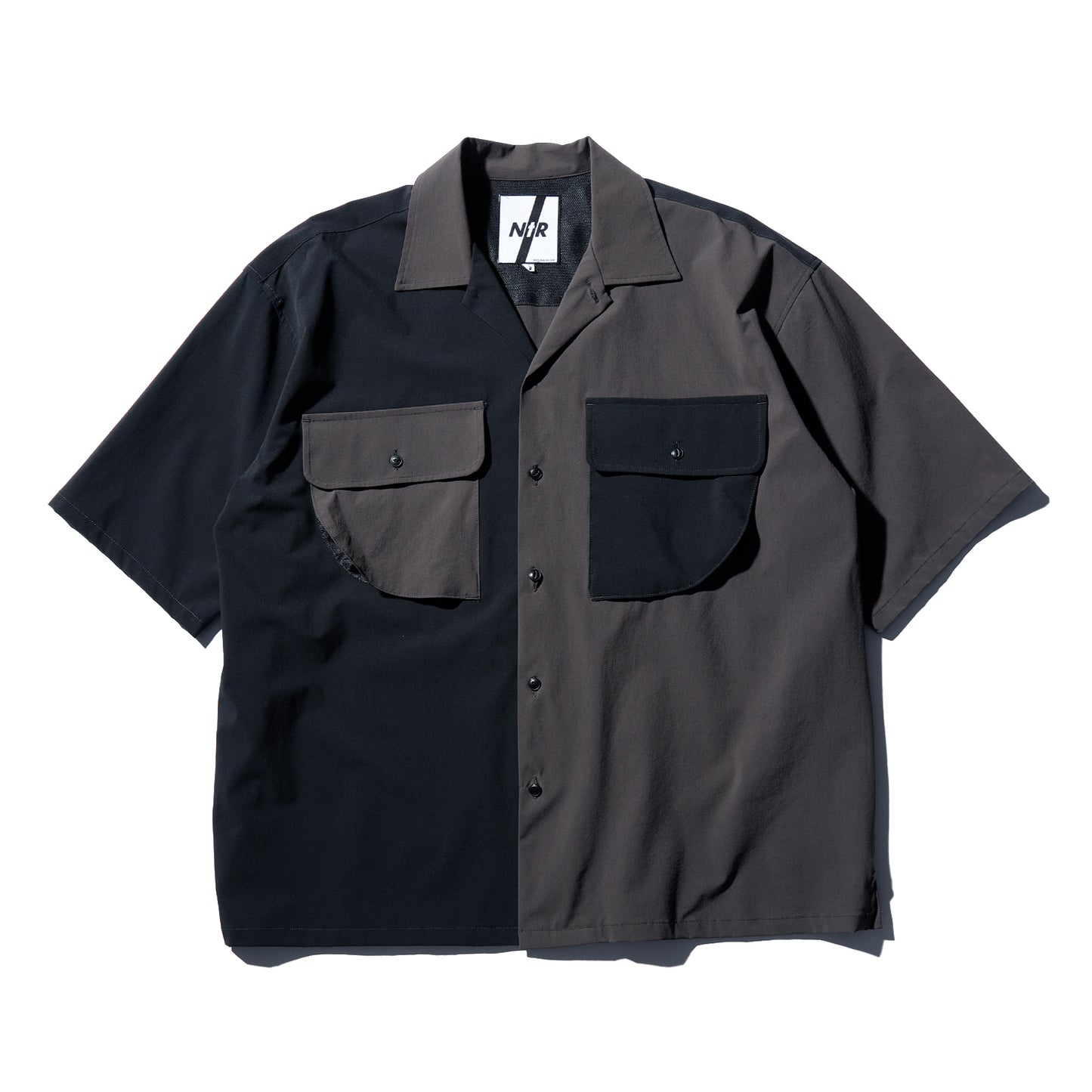 【予約商品】2Tone Opencollar Shirt