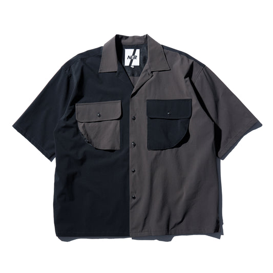 【予約商品】2Tone Opencollar Shirt