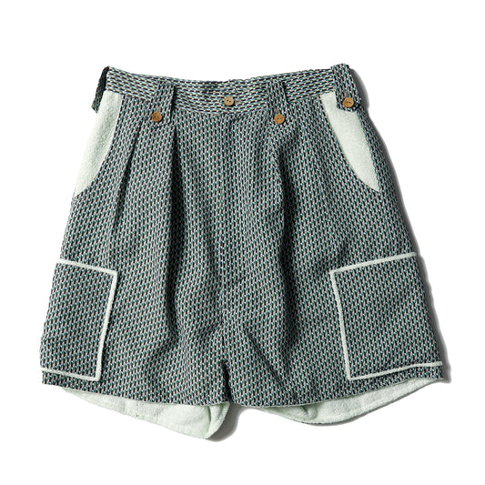 【予約商品】Geometric Pattern Gurkha Shorts