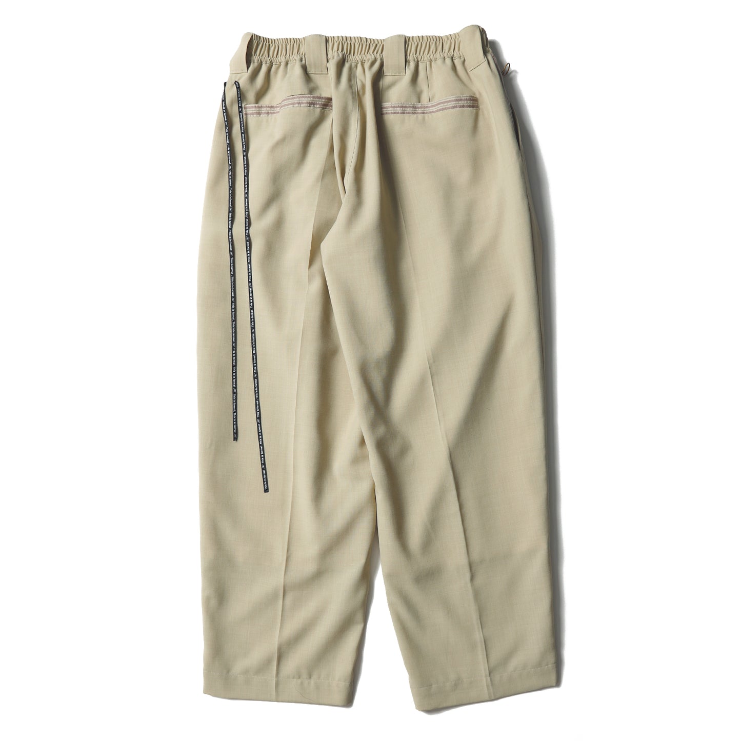 【予約商品】Wide Tapared Pants