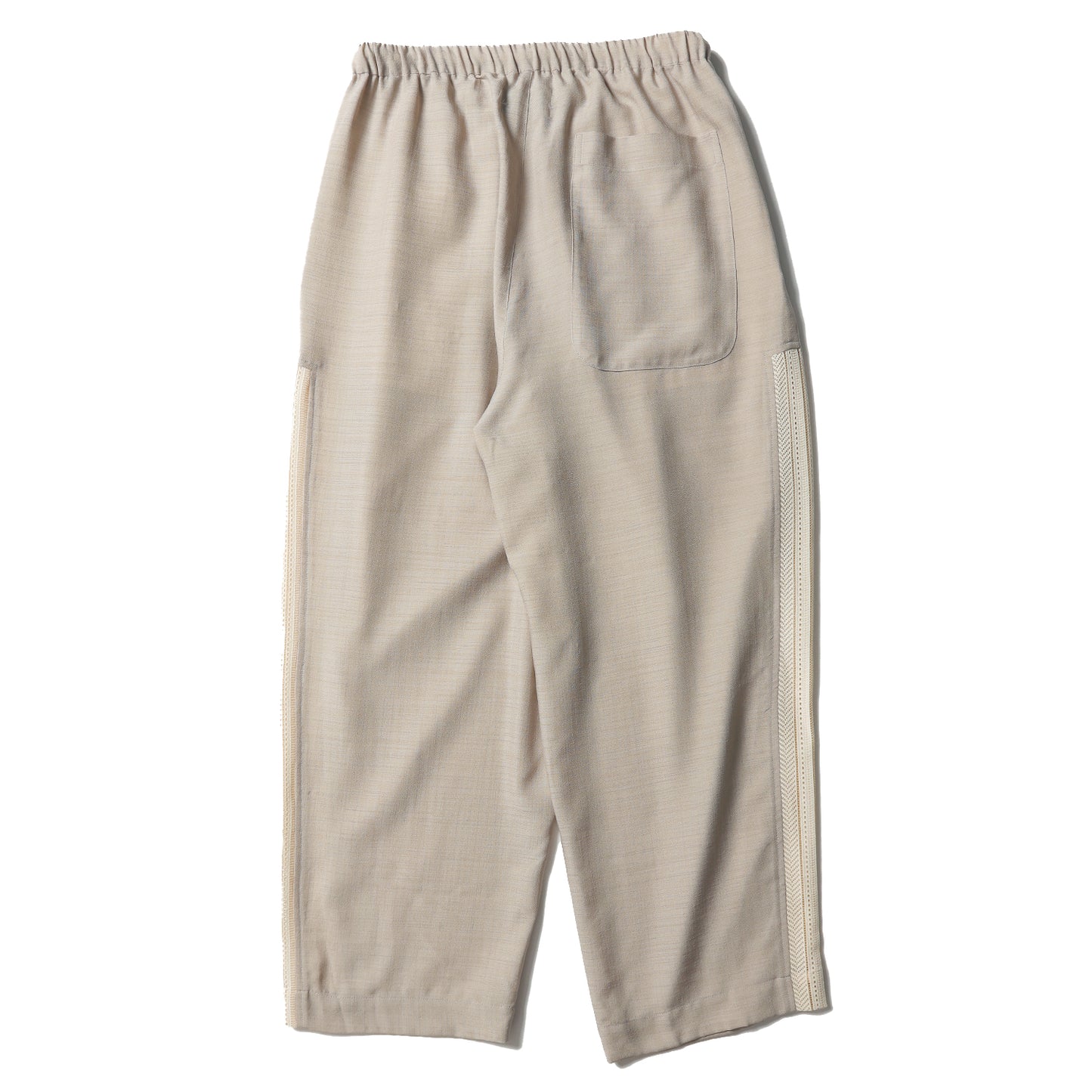 【予約商品】Plain Weave Panel Easy Pants