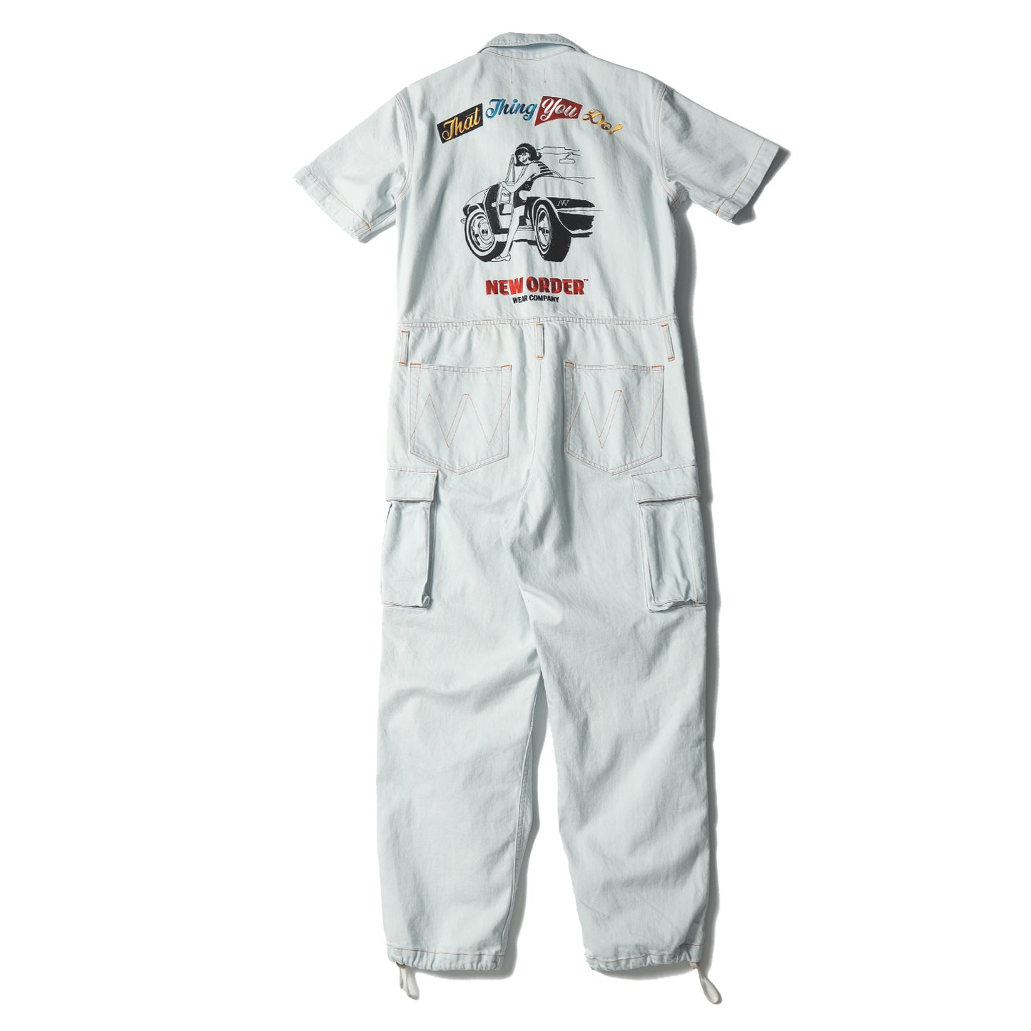 【予約商品】Bleach Denim Jump Suits