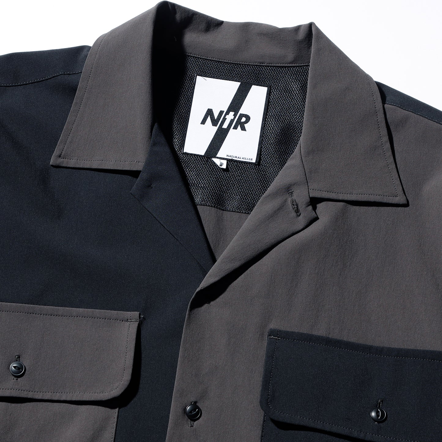 【予約商品】2Tone Opencollar Shirt