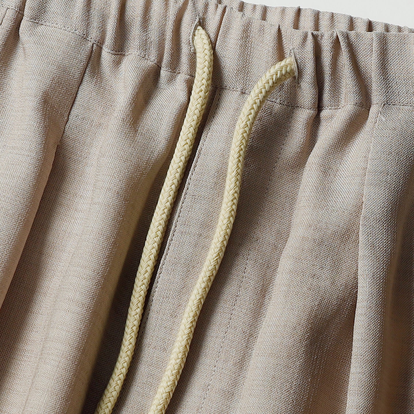 【予約商品】Plain Weave Panel Easy Pants