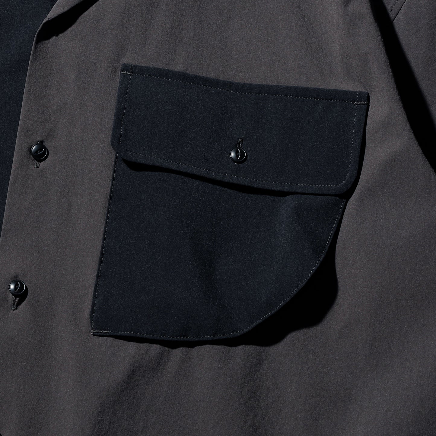 【予約商品】2Tone Opencollar Shirt