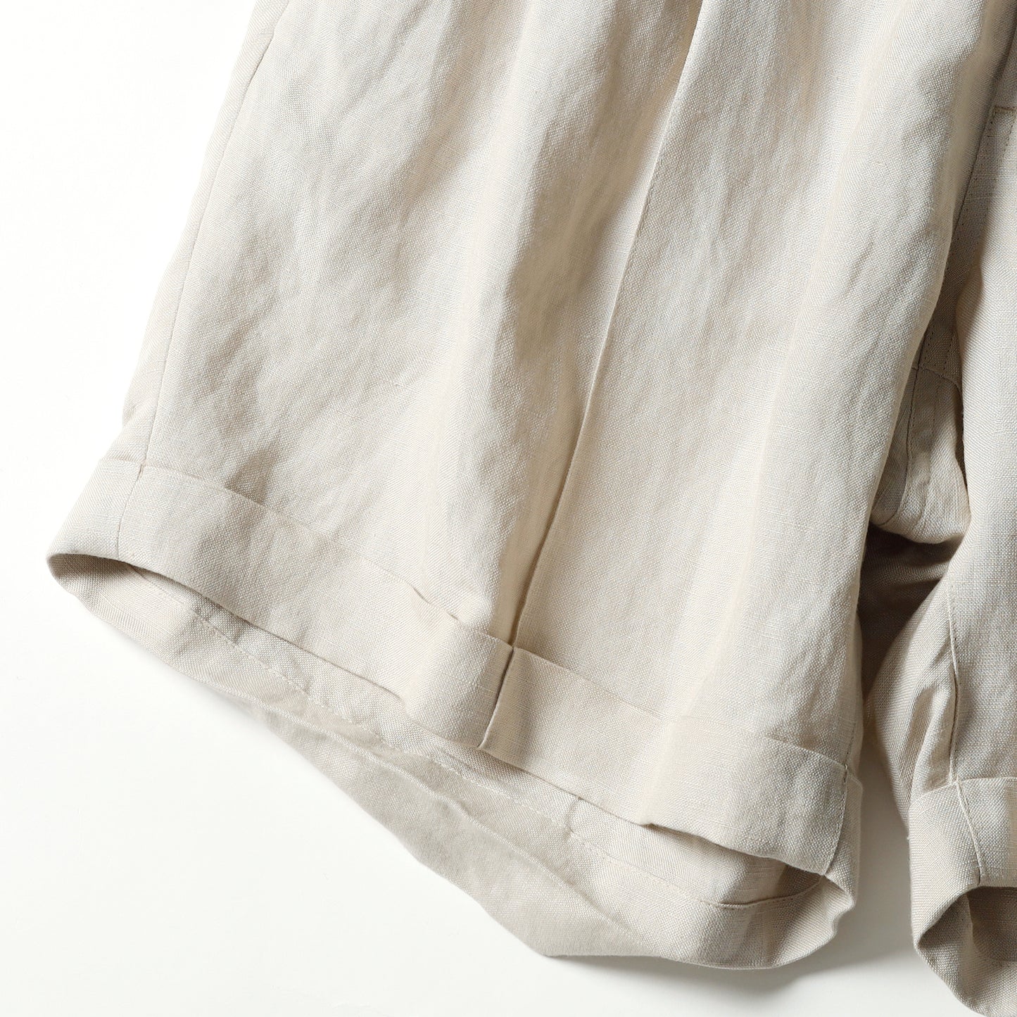 【予約商品】Wide Linen Shorts